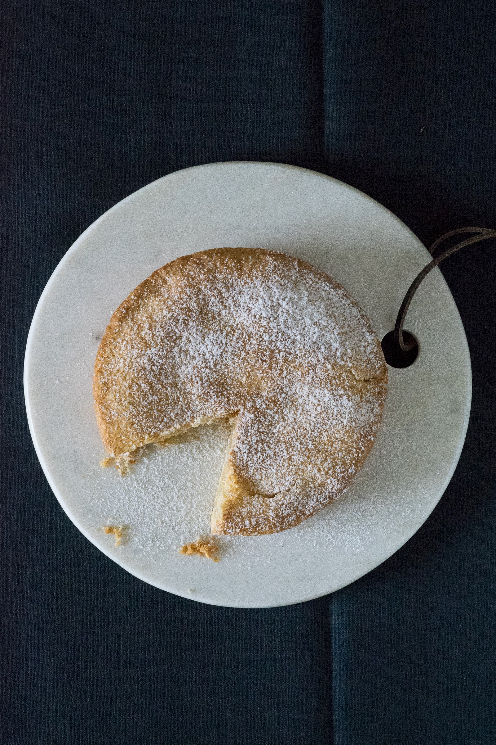 Mandelkuchen mit Zitrone
