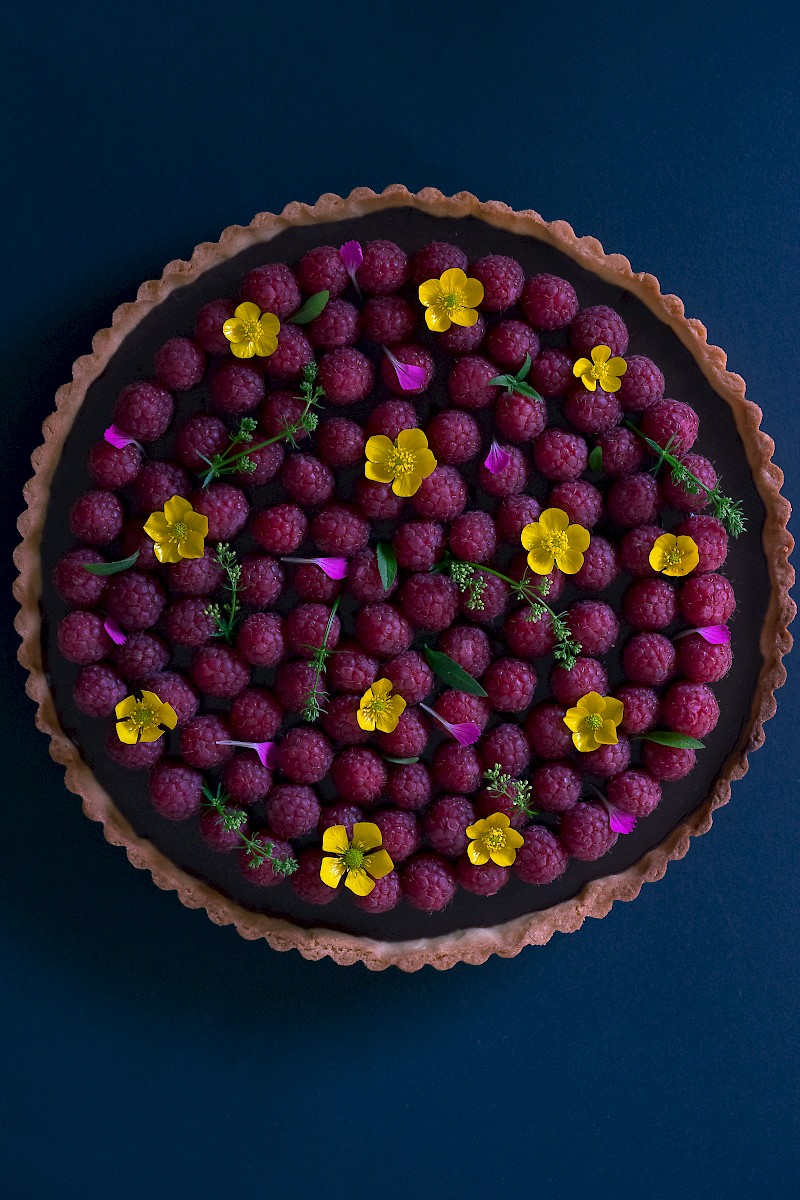 Schokoladen-Tarte mit Himbeeren – Mary Miso - Rezepte für jeden Tag ...