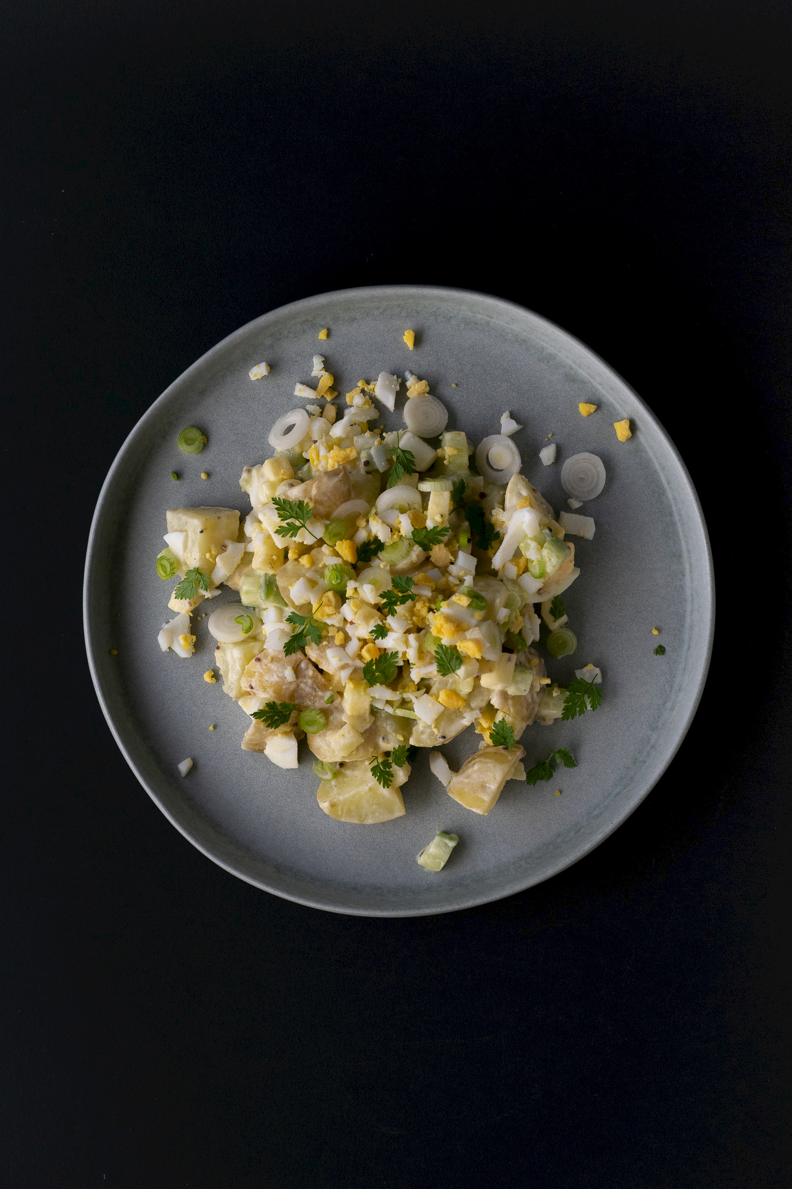 Kartoffelsalat mit Gurke, Apfel und Ei – Mary Miso - Rezepte für jeden ...