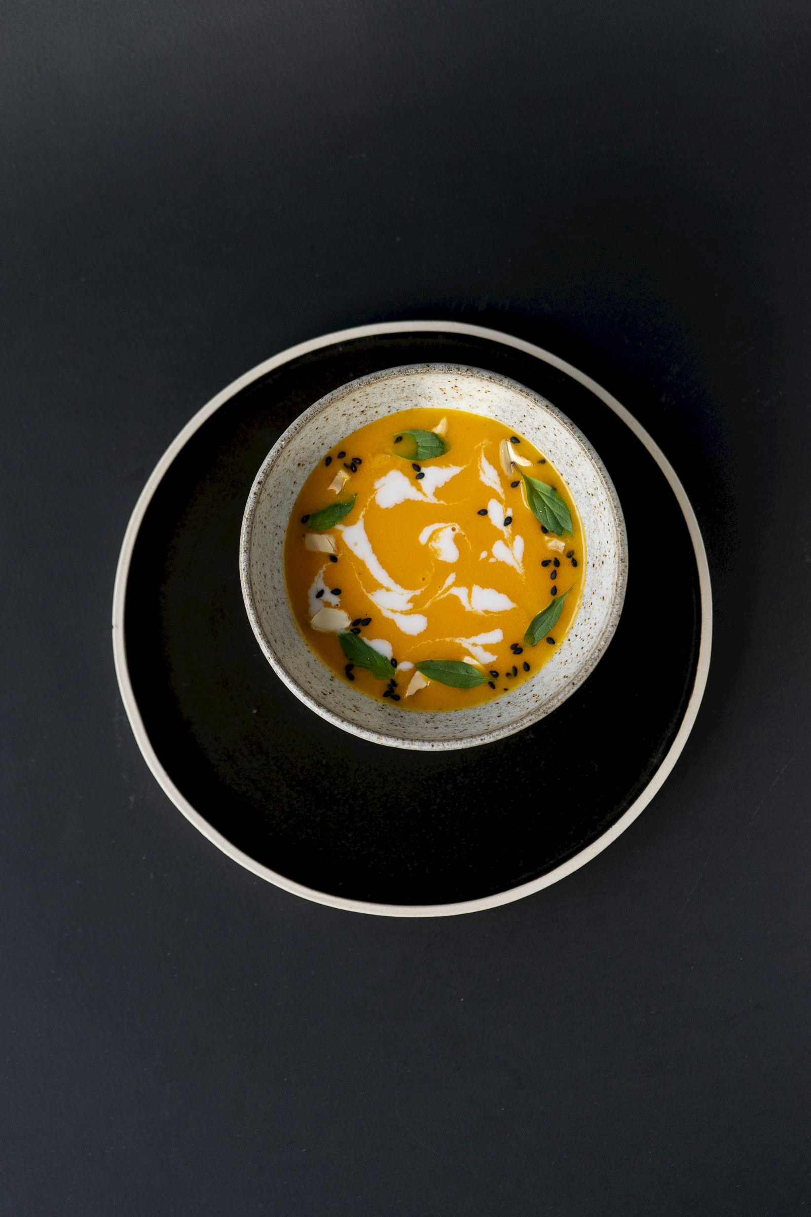 Thai carrot ginger soup