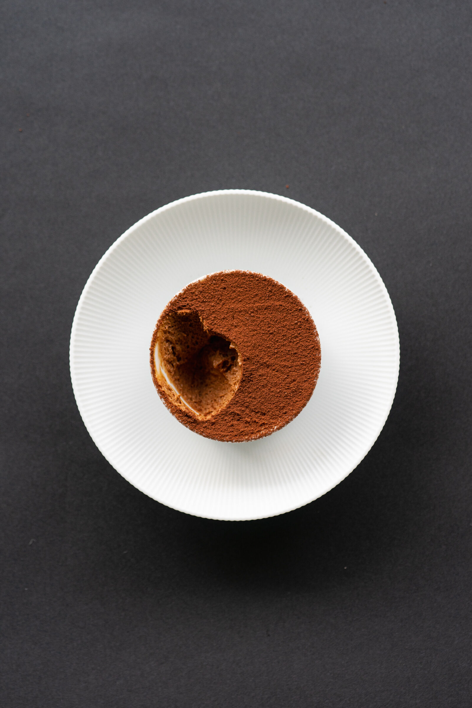 Schokoladenmousse mit Crème fraîche