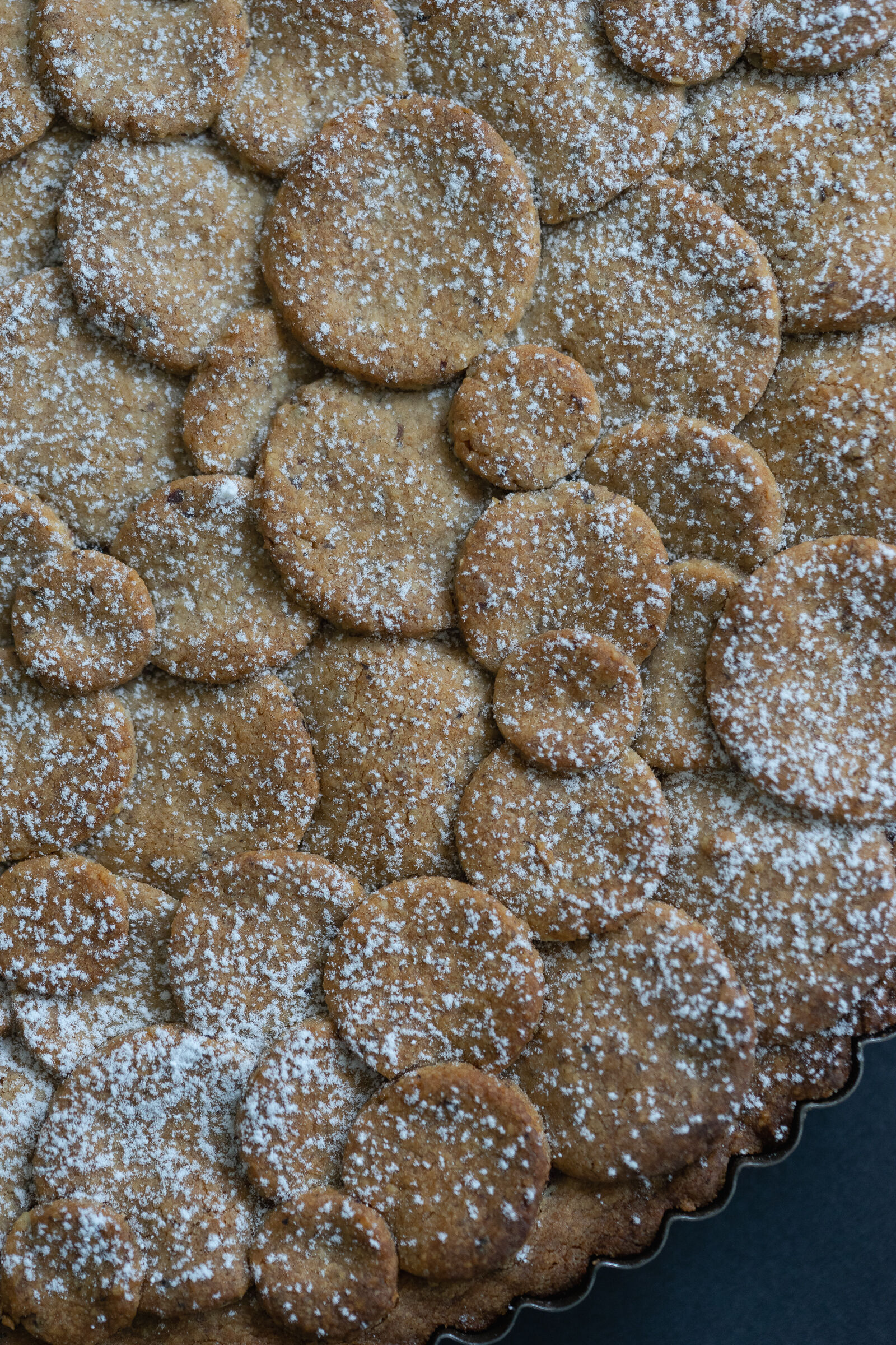 Linzertorte mit Rhabarber