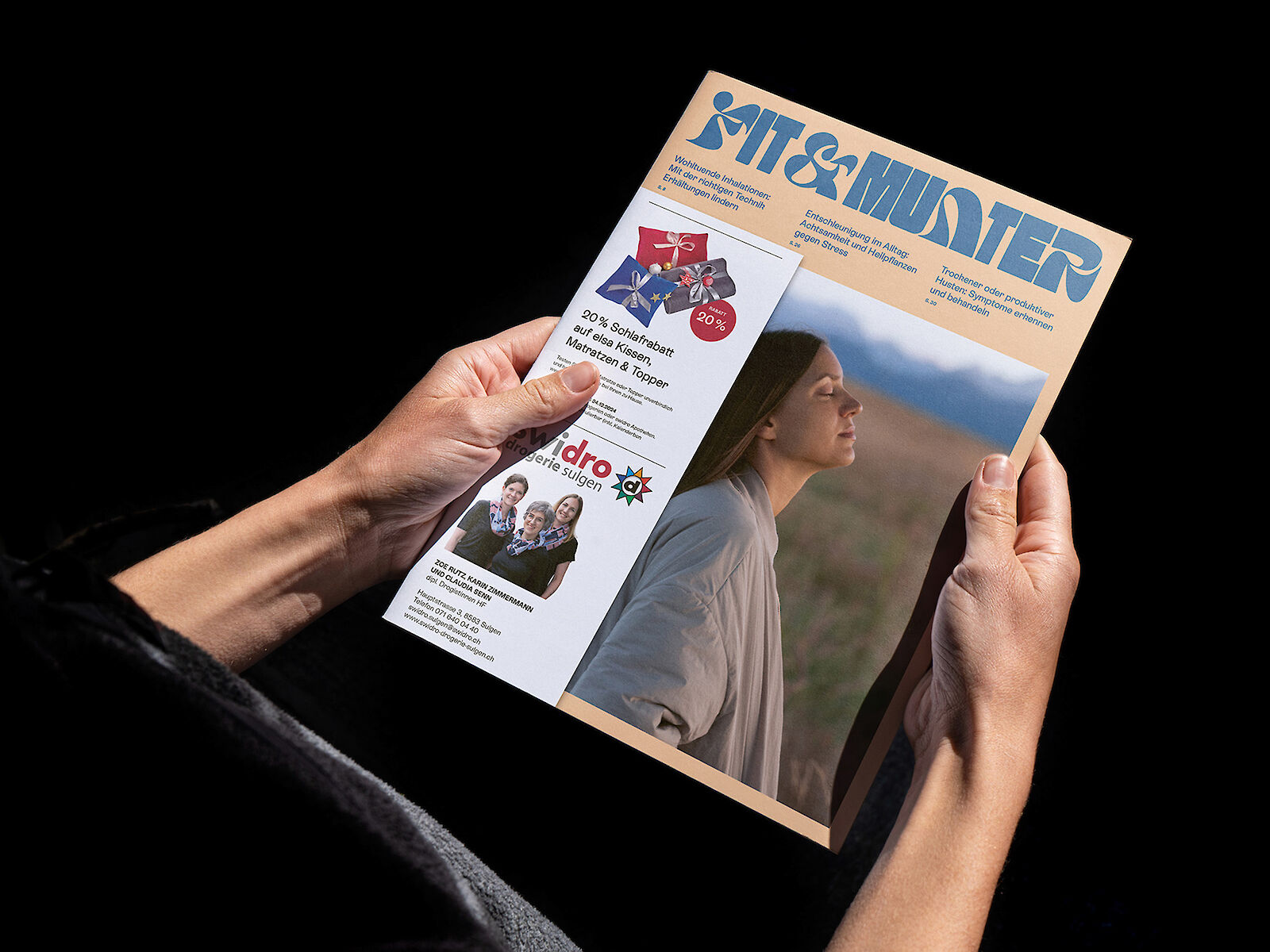 Recipes in fit&munter magazine