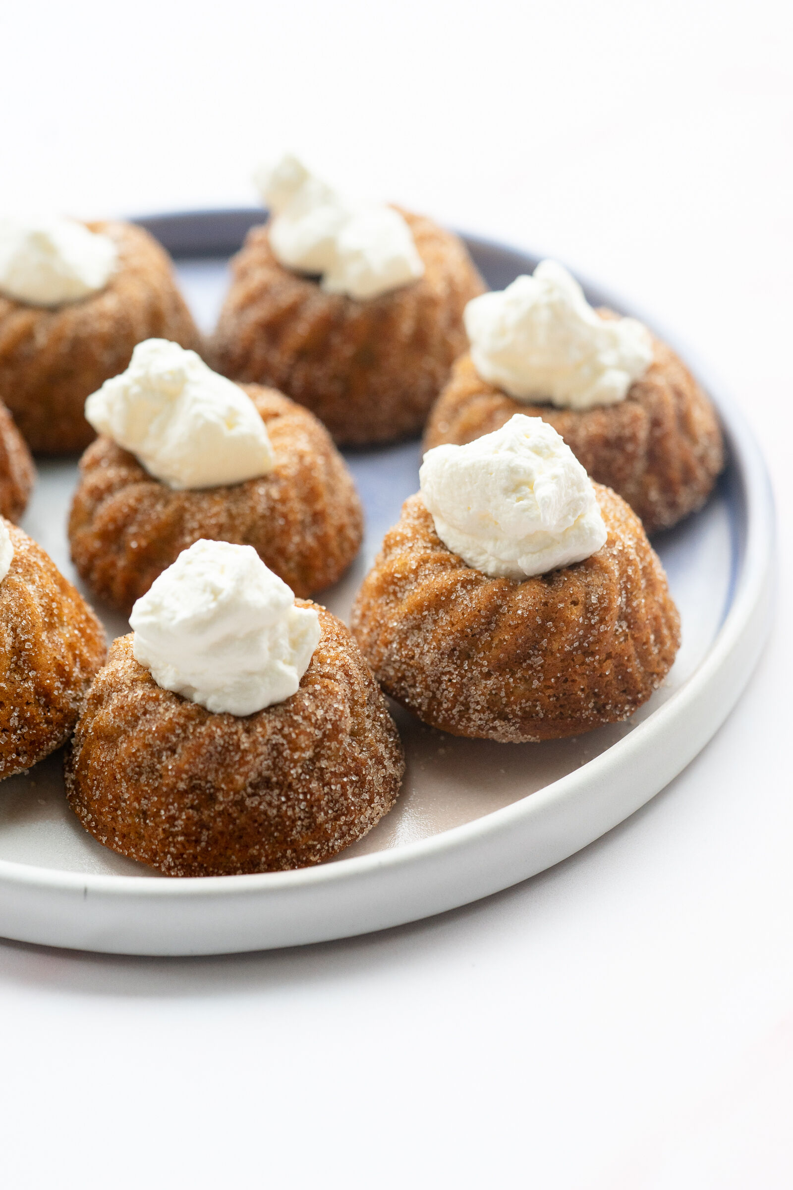 Pear and almond gugelhopf with beurre noisette