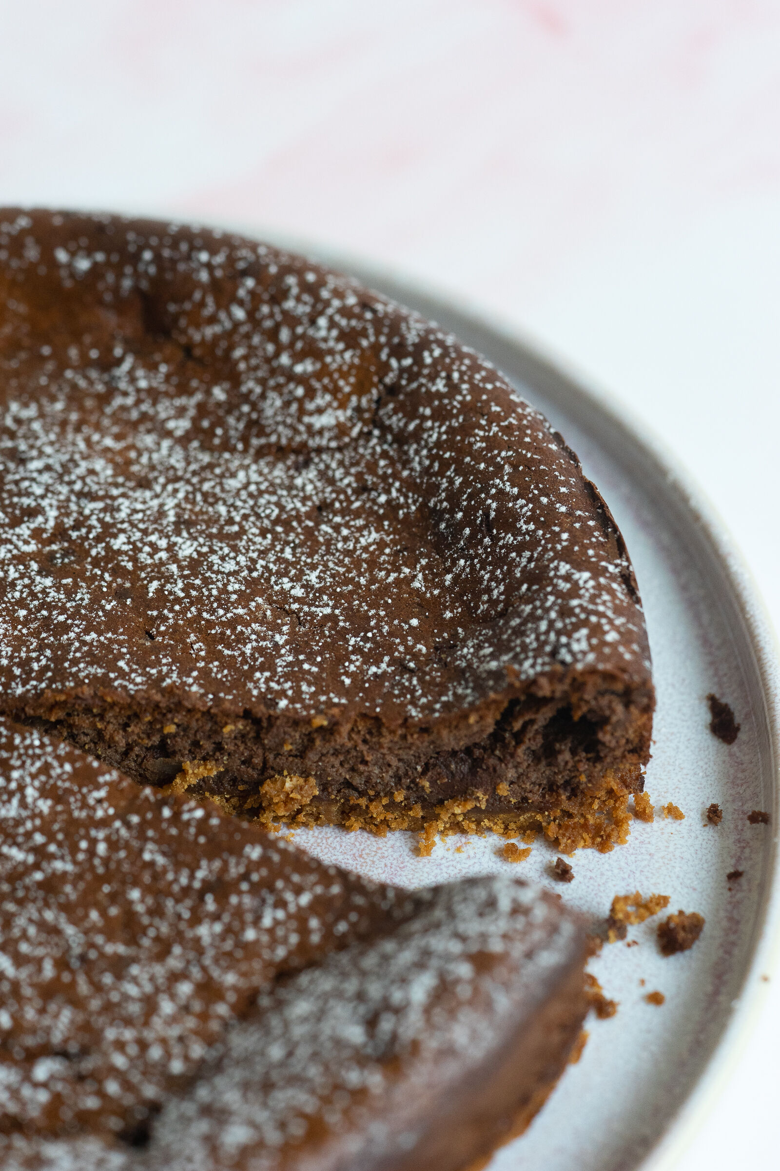 Miso chocolate cheesecake