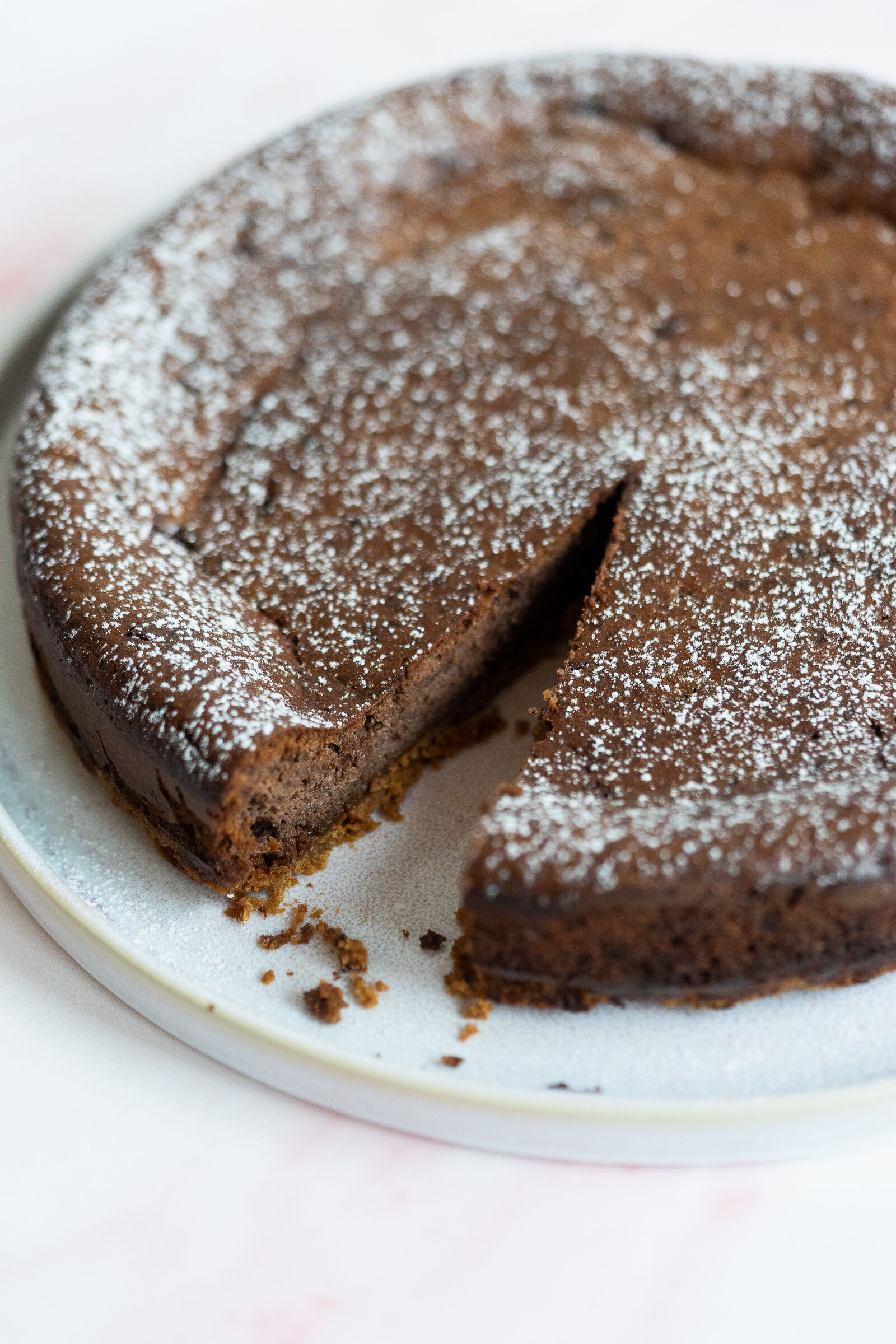 Miso chocolate cheesecake